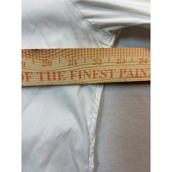 Bonobos Mens White Dress Shirt Tailored Fit 16.5 36 Stretch - Picture 6 of 11